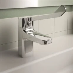 Ideal Standard Mitigeur Lavabo Monotrou Ceraplan Avec Manette Rallongée -Aqua Home Magasin mitigeur lavabo monotrou ceraplan avec manette rallongee 4