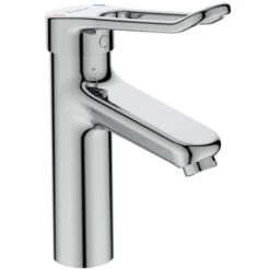 Mitigeur Lavabo Okyris Pro Comfort Poignée Ajourée, Sans Tirette Ni Vidage