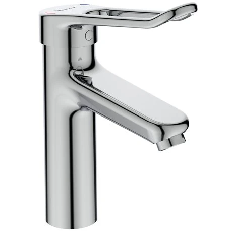 Mitigeur Lavabo Okyris Pro Comfort Poignée Ajourée, Sans Tirette Ni Vidage 3 Mitigeur Lavabo Okyris Pro Comfort Poignée Ajourée, Sans Tirette Ni Vidage