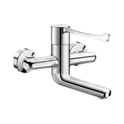 Mitigeur Mécanique Séquentiel Mural 2640 Securitouch L. 120 Mm, Raccords Stop/check