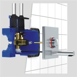 Mitigeur Temporisé 794BOX3+794200 Tempomix 3 Bec L. 110 Mm -Aqua Home Magasin mitigeur temporise 794box3794200 tempomix 3 bec l 110 mm 2