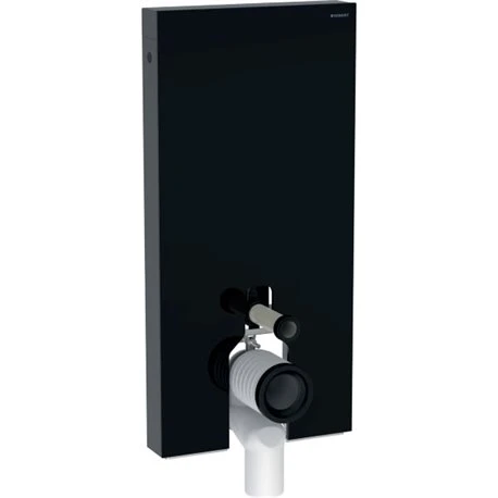 Geberit Panneau Sanitaire Monolith WC Au Sol Verre Noir/aluminium Chromé Noir 101 Cm 5 Geberit Panneau Sanitaire Monolith WC Au Sol Verre Noir/aluminium Chromé Noir 101 Cm – Image 3
