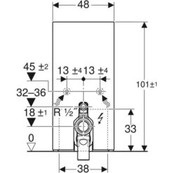 Geberit Panneau Sanitaire Monolith Plus WC Au Sol Verre Gris Velouté/aluminium Chromé Noir 101 Cm -Aqua Home Magasin monolith 1010 mm pour wc au sol 131007sj1 verre noir alu brosse 2