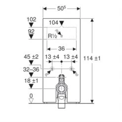 Geberit Panneau Sanitaire Monolith WC Au Sol Verre Blanc/aluminium 114 Cm -Aqua Home Magasin monolith 1140 mm 131033si5 geberit verre blanc 2