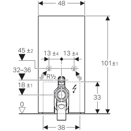 Geberit Panneau Sanitaire Monolith Plus WC Au Sol Verre Blanc/aluminium 101 Cm 5 Geberit Panneau Sanitaire Monolith Plus WC Au Sol Verre Blanc/aluminium 101 Cm – Image 3