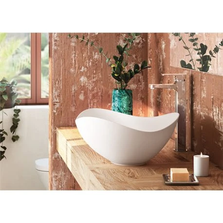 Roca Vasque Ohtake Ø37,5 Cm Blanc Brillant 4 Roca Vasque Ohtake Ø37,5 Cm Blanc Brillant – Image 2