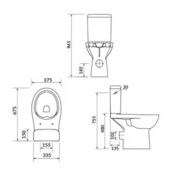Pack WC à Poser Surélevé Ancoswing Sans Bride 5 Pack WC à Poser Surélevé Ancoswing Sans Bride -Aqua Home Magasin pack wc a poser sureleve ancoswing sans bride 1