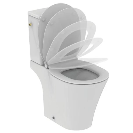 Ideal Standard WC à Poser Victoria Silencio Poussoir Double 3-6 Litres 3 Ideal Standard WC à Poser Victoria Silencio Poussoir Double 3-6 Litres