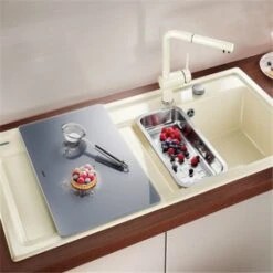 Blanco Panier Vide-sauce 226189 Etagon Céramique 177x371 Mm