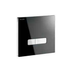 Plaque De Commande En Verre Noir Double Touche 763BOX+763030
