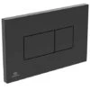 Ideal Standard Plaque De Commande Solea P2 Noir 1 Ideal Standard Plaque De Commande Solea P2 Noir -Aqua Home Magasin plaque de commande r0110a6 solea p2 noir