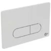 Ideal Standard Plaque De Commande Oleas M1 Blanc -Aqua Home Magasin plaque de commande r0115ac oleas m1 blanc