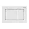 Geberit Plaque De Déclenchement Omega30 Blanc Bandes Blanc Mat -Aqua Home Magasin plaque de declenchement omega30 blanc bandes blanc mat