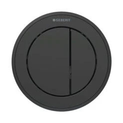 Geberit Plaque De Déclenchement Pour Meuble Noir Anneau Noir Mat