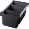 Blanco Poubelle Sous évier Flexon II Low 80/3, 3 Bacs 19+30+16 Litres 2 Blanco Poubelle Sous évier Flexon II Low 80/3, 3 Bacs 19+30+16 Litres -Aqua Home Magasin poubelle flexon ii 80 3 525221 noir