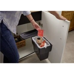 Blanco Poubelle Sous évier Singolo 1 Bac 14 Litres 9 Blanco Poubelle Sous évier Singolo 1 Bac 14 Litres -Aqua Home Magasin poubelle singolo 512880 plastique 2