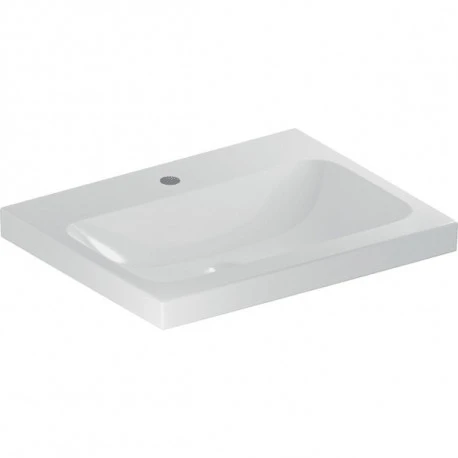 Geberit Lavabo Icon Light 60 Cm 1 Trou Robinnetterie Et Sans Trop-plein 6 Geberit Lavabo Icon Light 60 Cm 1 Trou Robinnetterie Et Sans Trop-plein – Image 4