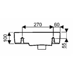 Geberit Lave-mains Renova Compact 40 Cm Cuve à Gauche 11 Geberit Lave-mains Renova Compact 40 Cm Cuve à Gauche -Aqua Home Magasin prima style compact 40 cm 00109300000 cuve a gauche trou perce a droite 3