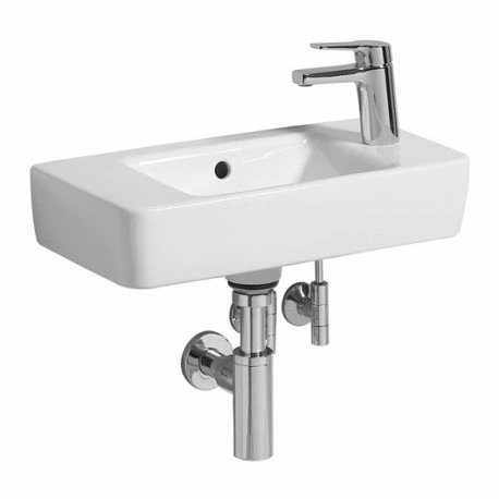 Geberit Lave-mains Renova Compact 50 Cm Cuve Centrée 4 Geberit Lave-mains Renova Compact 50 Cm Cuve Centrée – Image 2
