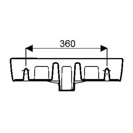 Geberit Lave-mains Renova Compact 50 Cm Cuve Centrée 7 Geberit Lave-mains Renova Compact 50 Cm Cuve Centrée – Image 5