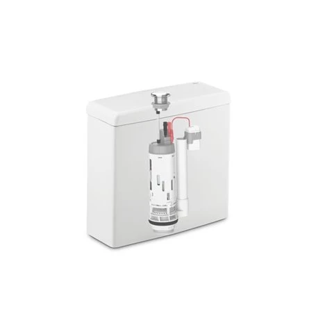 Roca Reservoir WC Meridian Blanc Alim. Latérale Ou Par-dessous, 2/6 Litres 3 Roca Reservoir WC Meridian Blanc Alim. Latérale Ou Par-dessous, 2/6 Litres