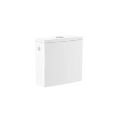 Roca Réservoir WC Ona Blanc Brillant Alim. Par-dessous, 3/4,5 Litres