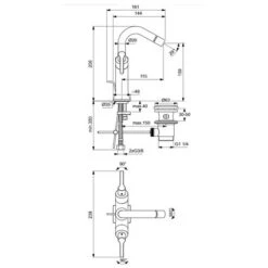 Ideal Standard Robinet Bidet Joy Neo Avec Tirette Et Vidage Bonde Métal Poignées Levier 13 Ideal Standard Robinet Bidet Joy Neo Avec Tirette Et Vidage Bonde Métal Poignées Levier -Aqua Home Magasin robinet bidet monotrou avec tirette et vidage bonde metal chrome joy neo 11