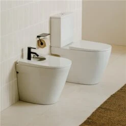 Roca Robinet Bidet Ona Noir Mat -Aqua Home Magasin robinet bidet ona noir mat 2
