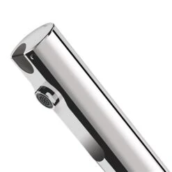 Robinet Lavabo 440000 Tempomatic 4 Alim. Sur Secteur - Bloc Encastré, Avec Robinet D’arrêt