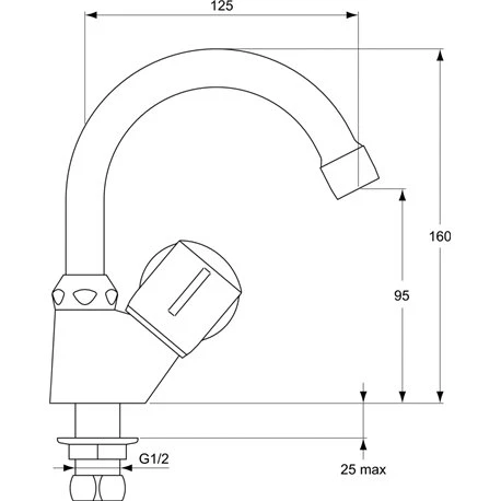 Robinet Simple Ulysse Tête 1/2 à Clapet Guidé 3 Robinet Simple Ulysse Tête 1/2 à Clapet Guidé