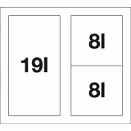 Blanco Poubelle Sous évier Select II 3 Bacs 19 + 8 + 8 Litres 4 Blanco Poubelle Sous évier Select II 3 Bacs 19 + 8 + 8 Litres – Image 2