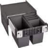Blanco Poubelle Sous évier Select II 3 Bacs 19 + 8 + 8 Litres -Aqua Home Magasin select ii 526202 3 bacs 19 8 8 litres