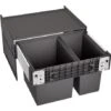Blanco Poubelle Sous évier Select II 2 Bacs 30 + 19 Litres -Aqua Home Magasin select ii 526203 2 bacs 30 19 litres