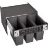 Blanco Poubelle Sous évier Select II 3 Bacs 15 +15 + 15 Litres -Aqua Home Magasin select ii 526204 3 bacs 15 15 15 litres