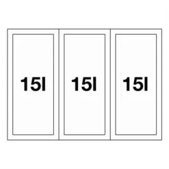 Blanco Poubelle Sous évier Select II 3 Bacs 15 +15 + 15 Litres 8 Blanco Poubelle Sous évier Select II 3 Bacs 15 +15 + 15 Litres -Aqua Home Magasin select ii 526204 3 bacs 15 15 15 litres 2