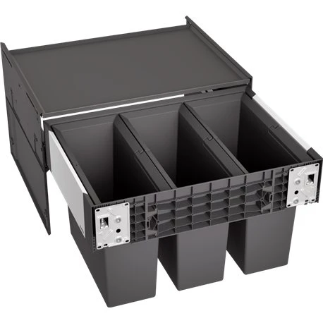 Blanco Poubelle Sous évier Select II 3 Bacs 15 +15 + 15 Litres 3 Blanco Poubelle Sous évier Select II 3 Bacs 15 +15 + 15 Litres