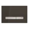 Geberit Plaque WC Sigma50 Noir Touches Chromées 2 Geberit Plaque WC Sigma50 Noir Touches Chromées -Aqua Home Magasin sigma50 115788dw2 chrome noir