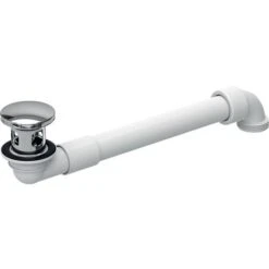 Geberit Siphon Gain De Place Ø 32 Mm Bonde Déclenchement Par Pression