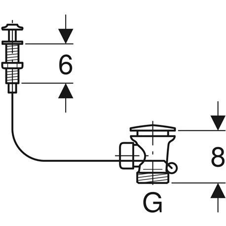 Geberit Siphon Pour évier Avec Actionnement Rotatif 3 Geberit Siphon Pour évier Avec Actionnement Rotatif – Image 2