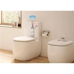 Roca Mecanisme WC Double Chasse EM1 Avec Capteur 11 Roca Mecanisme WC Double Chasse EM1 Avec Capteur -Aqua Home Magasin soupape a tirette d961134ac plastique 3