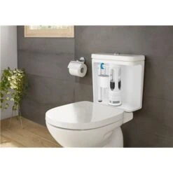 Roca Mecanisme WC Double Chasse EM1 Avec Capteur 12 Roca Mecanisme WC Double Chasse EM1 Avec Capteur -Aqua Home Magasin soupape a tirette d961134ac plastique 4