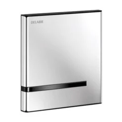 Plaque De Commande Pour Urinoir Tempomatic 4 430PBOX+430016 Inox Poli Brillant Alim. Par Piles