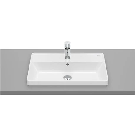 Roca Vasque The Gap Square 60x39 Cm Blanc Brillant 3 Roca Vasque The Gap Square 60x39 Cm Blanc Brillant