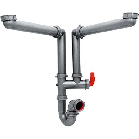 Franke Tubulure Pour évier 2 Cuves, Avec Siphon Et Prise Lave-vaisselle 434256 4 Franke Tubulure Pour évier 2 Cuves, Avec Siphon Et Prise Lave-vaisselle 434256 – Image 2