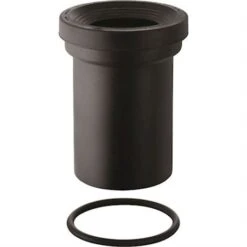Geberit Manchon De Raccordement 152.402.16.1 Avec Manchette Et Joint Torique, Hauteur 18 Cm