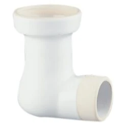 Tubulure Coudée En Porcelaine