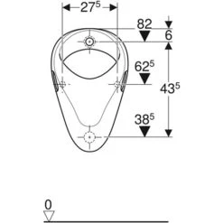 Geberit Urinoir Blagnac Alimentation Et Sortie Encastrées 8 Geberit Urinoir Blagnac Alimentation Et Sortie Encastrées -Aqua Home Magasin urinoir blagnac 00359000000100 alim et sortie encastrees 2