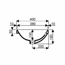 Geberit Vasque VariForm Rectangulaire 55 Cm Avec Trop Plein -Aqua Home Magasin variform 500736012 vasque rectangulaire 55 cm avec trop plein 2