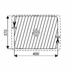 Geberit Vasque VariForm Rectangulaire 55 Cm Avec Trop Plein -Aqua Home Magasin variform 500736012 vasque rectangulaire 55 cm avec trop plein 3