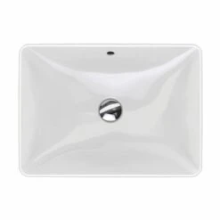 Geberit Vasque VariForm Rectangulaire 55 Cm Avec Trop Plein -Aqua Home Magasin variform 500736012 vasque rectangulaire 55 cm avec trop plein 4